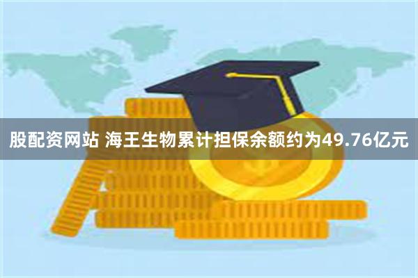 股配资网站 海王生物累计担保余额约为49.76亿元